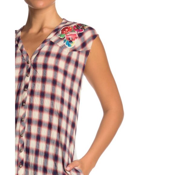 Aratta Madeline Cap Sleeve Tunic Dress • Small NWT - Picture 7 of 7